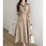 シャツワンピース ロングワンピース ワンピース | ミスウェディー | 詳細画像4