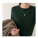 裏起毛 長袖カットソー トップス | ミスウェディー | 詳細画像15