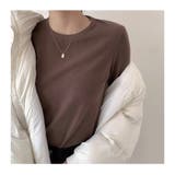 裏起毛 長袖カットソー トップス | ミスウェディー | 詳細画像8