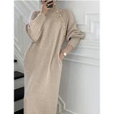 2way ボタンデザイン ワンピース | ミスウェディー | 詳細画像4