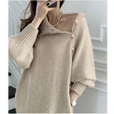 2way ボタンデザイン ワンピース | ミスウェディー | 詳細画像7