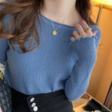 メロースリーブ リブニット カットソー | misweddy | 詳細画像14 