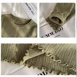 メロースリーブ リブニット カットソー | misweddy | 詳細画像19 