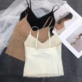 レースキャミソール レディース カップ付き | misweddy | 詳細画像11 