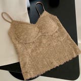 レースキャミソール レディース カップ付き | misweddy | 詳細画像12 