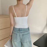 レースキャミソール レディース カップ付き | misweddy | 詳細画像5 