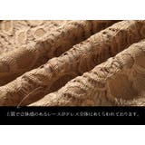 ベージュゴールド総レース ドレス パーティドレス | みつば | 詳細画像10 