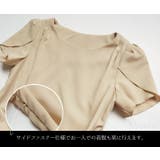 サイドリボンの美シルエットドレス パーティードレス ワンピース | みつば | 詳細画像12 