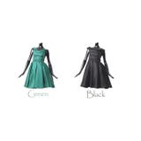 美しい光沢のフレアドレス ドレス パーティドレス | みつば | 詳細画像17 