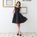 美しい光沢のフレアドレス ドレス パーティドレス | みつば | 詳細画像5 