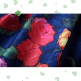 半袖NEW！鮮やかフラワースカートのドッキングドレスドレス パーティドレス ワン… | みつば | 詳細画像6 