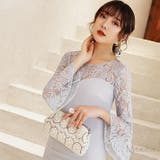 ベルスリーブのコクーンワンピース ドレス パーティドレス | みつば | 詳細画像11