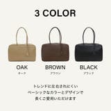 99277【A4対応】ロングハンドル スクエア ボストンバッグ | UNITED BASE | 詳細画像3 
