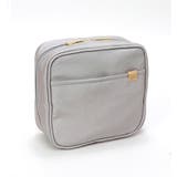 グレー | 収納上手 スクエア型 シンプル化粧ポーチ | UNITED BASE