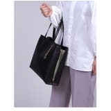 A4対応 サイドファスナー 変形配色デザイン 2wayバッグ | UNITED BASE | 詳細画像9 