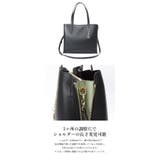 A4対応 サイドファスナー 変形配色デザイン 2wayバッグ | UNITED BASE | 詳細画像17 