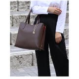 A4対応 サイドファスナー 変形配色デザイン 2wayバッグ | UNITED BASE | 詳細画像13 