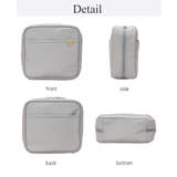 収納上手 スクエア型 シンプル化粧ポーチ | UNITED BASE | 詳細画像33