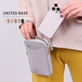 仕切りポケット付き スマホ お財布ミニショルダー | UNITED BASE | 詳細画像1