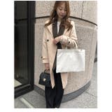 A4サイズ ラメ感ツイード素材 トートバッグ お仕事 お稽古 通勤 結婚式 | UNITED BASE | 詳細画像11