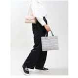 ラメ感ツイード生地 軽量 ミニトートバッグ 手提げ サブバッグ 結婚式 小さめ | UNITED BASE | 詳細画像11 