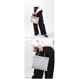 ラメ感ツイード生地 軽量 ミニトートバッグ 手提げ サブバッグ 結婚式 小さめ | UNITED BASE | 詳細画像24 