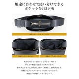 サイドファスナー 配色デザイン 縦型 ショルダーバッグ 通勤 ビジネスバッグ | UNITED BASE | 詳細画像11 