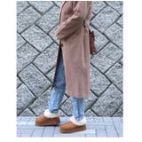 ベーシックデザイン ふわふわファー 厚底ムートンブーツ 秋冬 S M L LL | UNITED BASE | 詳細画像10 