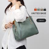 仕切りポケット付き 三層式 A4サイズナイロントートバッグ 通勤 ショルダー | UNITED BASE | 詳細画像1
