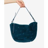 ポイント刺繍 2WAY ファーバッグ ワンショルダーバッグ 秋冬 秋 冬 | UNITED BASE | 詳細画像11 