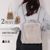 2WAY リュック&ショルダーバッグ ファーバッグ 秋冬 秋 冬 かわいい | UNITED BASE | 詳細画像1