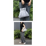 ツイード トライアングル型 巾着バッグ 軽量 肩掛け 結婚式 オケージョン | UNITED BASE | 詳細画像7