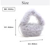 チュールフリル ショルダーバッグ 可愛い 軽量 パーティーバッグ | UNITED BASE | 詳細画像15