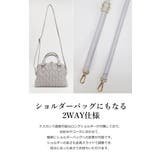 2WAY キルティングミニバッグ ハンドバッグ ショルダーバッグ | UNITED BASE | 詳細画像10 