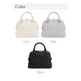 2WAY キルティングミニバッグ ハンドバッグ ショルダーバッグ | UNITED BASE | 詳細画像15 