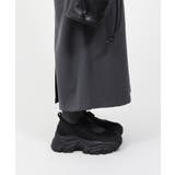 メッシュ ボリュームソール スニーカーサンダル メリージェーン 厚底 美脚 | UNITED BASE | 詳細画像4