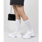 メッシュ ボリュームソール スニーカーサンダル メリージェーン 厚底 美脚 | UNITED BASE | 詳細画像11