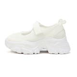 メッシュ ボリュームソール スニーカーサンダル メリージェーン 厚底 美脚 | UNITED BASE | 詳細画像13