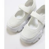 メッシュ ボリュームソール スニーカーサンダル メリージェーン 厚底 美脚 | UNITED BASE | 詳細画像14