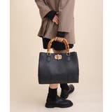 イタリア製 本革 バンブーハンドル 2WAYトートバッグ ショルダーバッグ | UNITED BASE | 詳細画像13