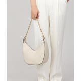 本革 ハーフムーン チェーンハンドル ショルダーバッグ チェーンバッグ | UNITED BASE | 詳細画像3 