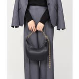 本革 ハーフムーン チェーンハンドル ショルダーバッグ チェーンバッグ | UNITED BASE | 詳細画像16 