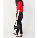 丈長め ウエストゴム テーパードスラックスパンツ ボトムス パンツ レディース | UNITED BASE | 詳細画像16