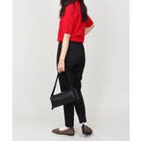 丈長め ウエストゴム テーパードスラックスパンツ ボトムス パンツ レディース | UNITED BASE | 詳細画像17