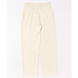 丈長め ウエストゴム ストレートスラックスパンツ ボトムス パンツ レディース | UNITED BASE | 詳細画像17