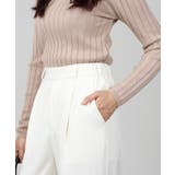 丈長め ウエストゴム ワイドスラックスパンツ ボトムス パンツ レディース | UNITED BASE | 詳細画像6