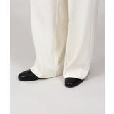 丈長め ウエストゴム ワイドスラックスパンツ ボトムス パンツ レディース | UNITED BASE | 詳細画像7