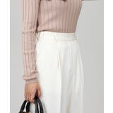 丈長め ウエストゴム ワイドスラックスパンツ ボトムス パンツ レディース | UNITED BASE | 詳細画像8