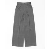 丈長め ウエストゴム ワイドスラックスパンツ ボトムス パンツ レディース | UNITED BASE | 詳細画像16