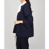 ノーカラー フレアジャケット テーパードパンツ スーツセット 2点セット | UNITED BASE | 詳細画像6